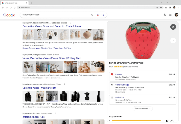 
            Google расширил функцию визуального поиска товаров на десктопы
        