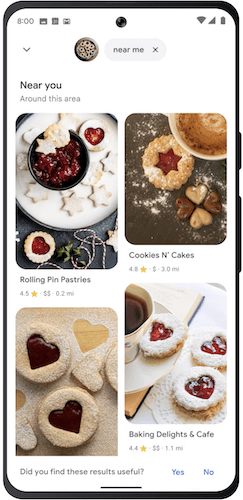 Google запустил «мультипоиск рядом со мной» для всех пользователей в США
Google запустил «мультипоиск рядом со мной» для всех пользователей в США