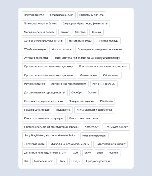 
            Яндекс Директ добавляет новые таргетинги
        