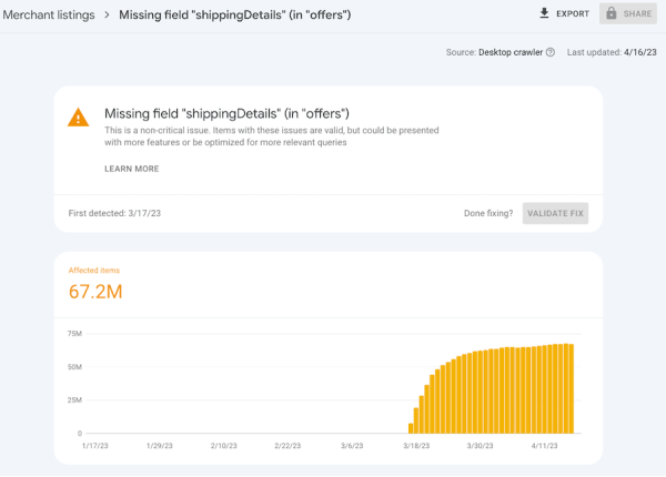 
            Google начал показывать информацию о доставке и возврате в сниппетах магазинов
        