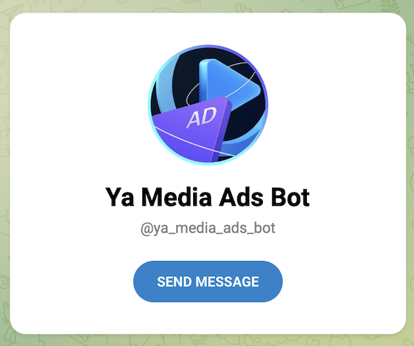 
            Яндекс запустил в Telegram официального чат-бота по медийной рекламе
        