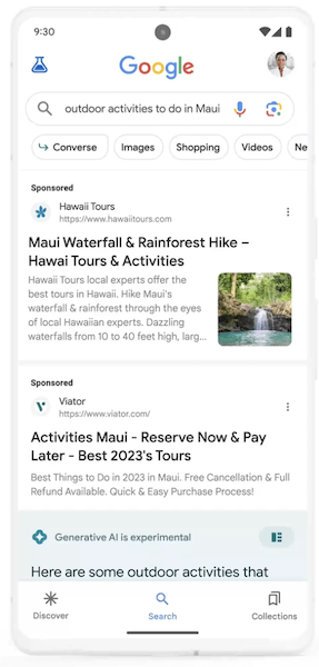 Google рассказал, что ждет поисковую рекламу в эпоху ИИ
Google рассказал, что ждет поисковую рекламу в эпоху ИИ