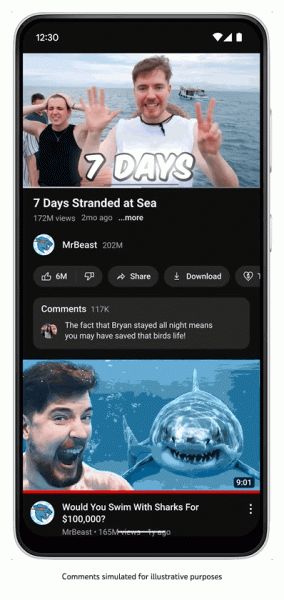 YouTube тестирует возможности генеративного ИИ для улучшения пользовательского опыта
YouTube тестирует возможности генеративного ИИ для улучшения пользовательского опыта
