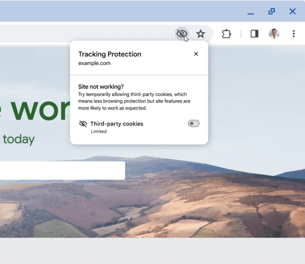 
            Google Chrome начнет тестировать отключение сторонних cookie-файлов 4 января 2024 года
        